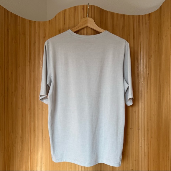 Arc'teryx Cormac Short Sleeve Logo Shirt in Atmos Heather - Picture 4 of 8